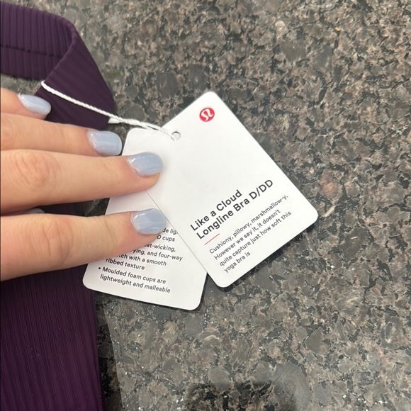 Vibrant Purple Sports Bra - Picture 2 of 3